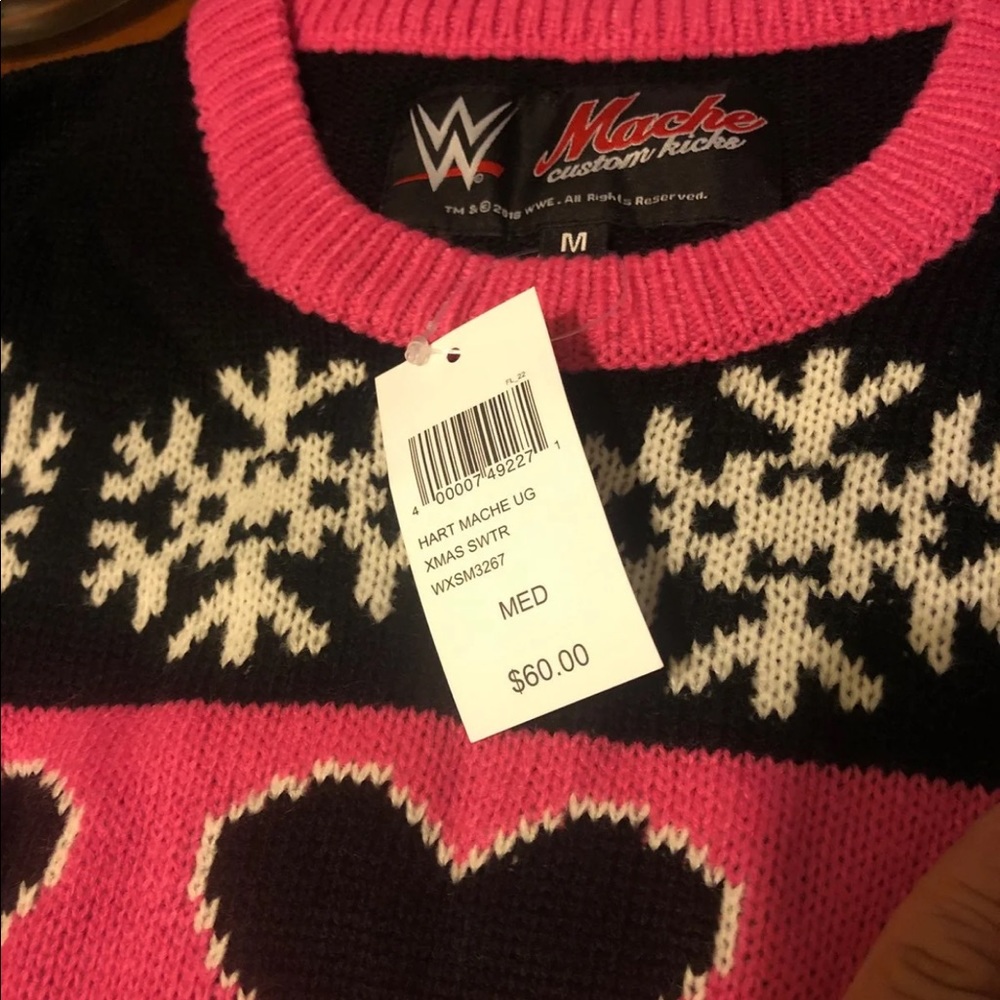 MACHE CUSTOM KICKS sweater SZ S